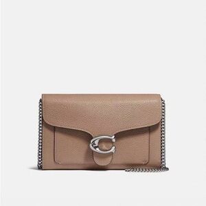 Coach Chain Crossbody in Leather